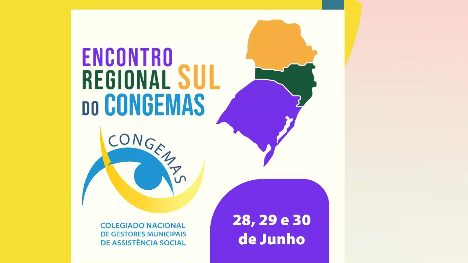 ENCONTRO CONGEMAS - REGIÃO SUL 2023